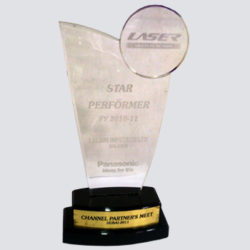 Star Performer FY 2010-11 Award for Lalani Infotech Ltd from Panasonic