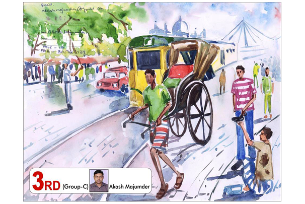 Drawing Competition Group C Second Runner Up are Akash Majumdar